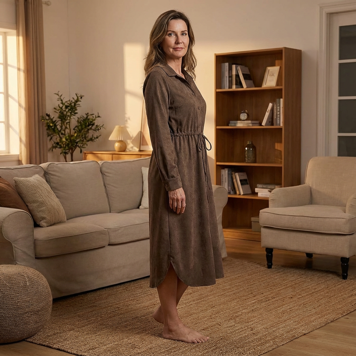 Lauren | Long Sleeve Shirt Dress