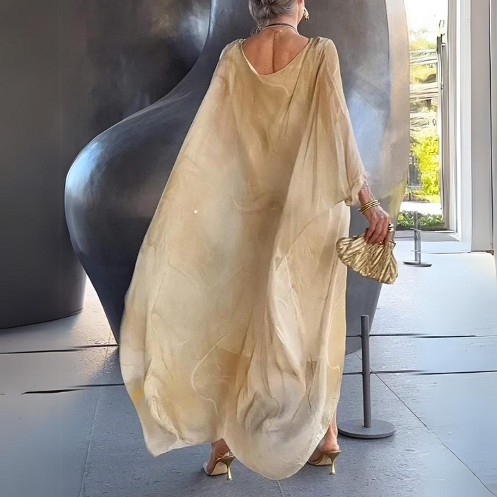 Paetyn - Charming Silk Chiffon Dress