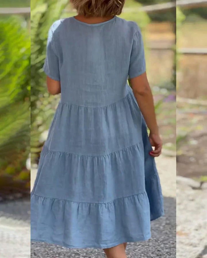 Bexley - Casual Summer V-neck Dress