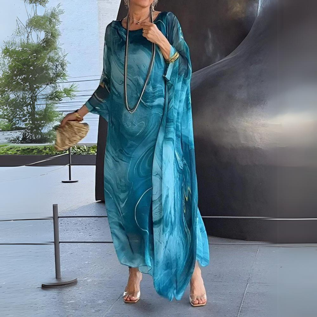 Paetyn - Charming Silk Chiffon Dress