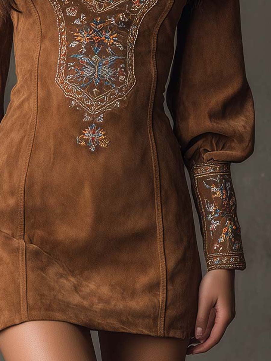 Sloane™ | Embroidered Mini Dress
