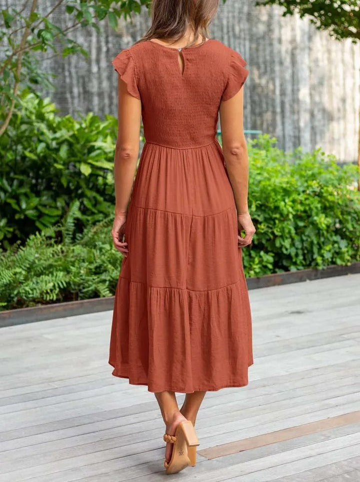 Marlene - Elegant Dress with Tummy Coverage