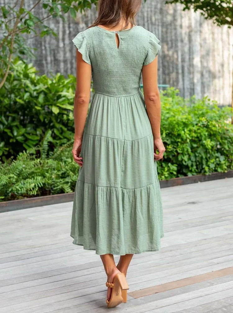 Marlene - Elegant Dress with Tummy Coverage